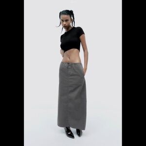 ZARA Cargo Skirt
